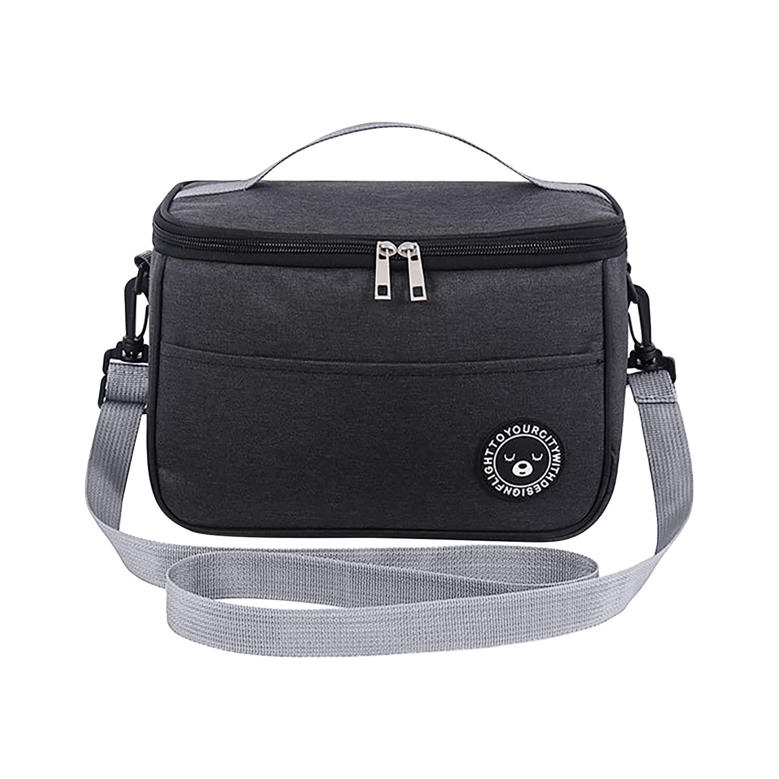 Tote Bag Sublimation - ポータブルピクニックバッグ断熱ランチボックストートクーラーハンドバッグ防水バックパック弁当ポーチ学食保存袋