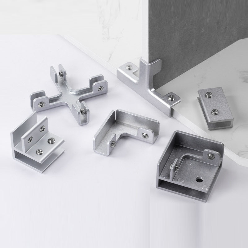 Ceramic Tile Blank - 4 個セラミックタイルガラス固定クランプ野菜プールコーナー保護溝植木鉢水槽植栽ボックスバックルコネクタ