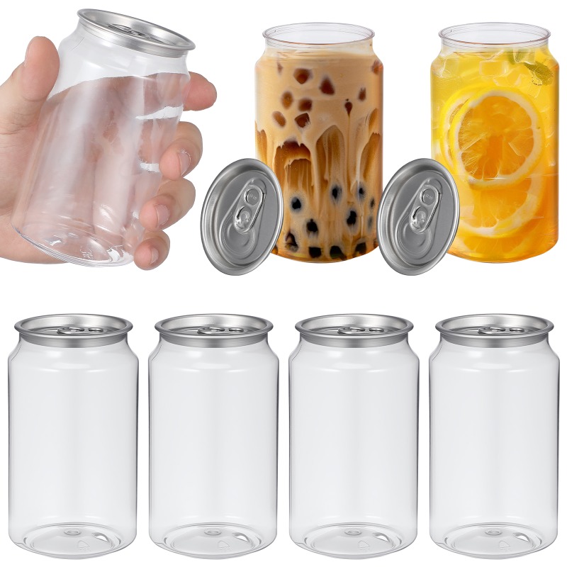 Water Bottle Blank - 330ml 10個入り 使い捨て缶 ミルクティー リングプル缶 ドリンク容器