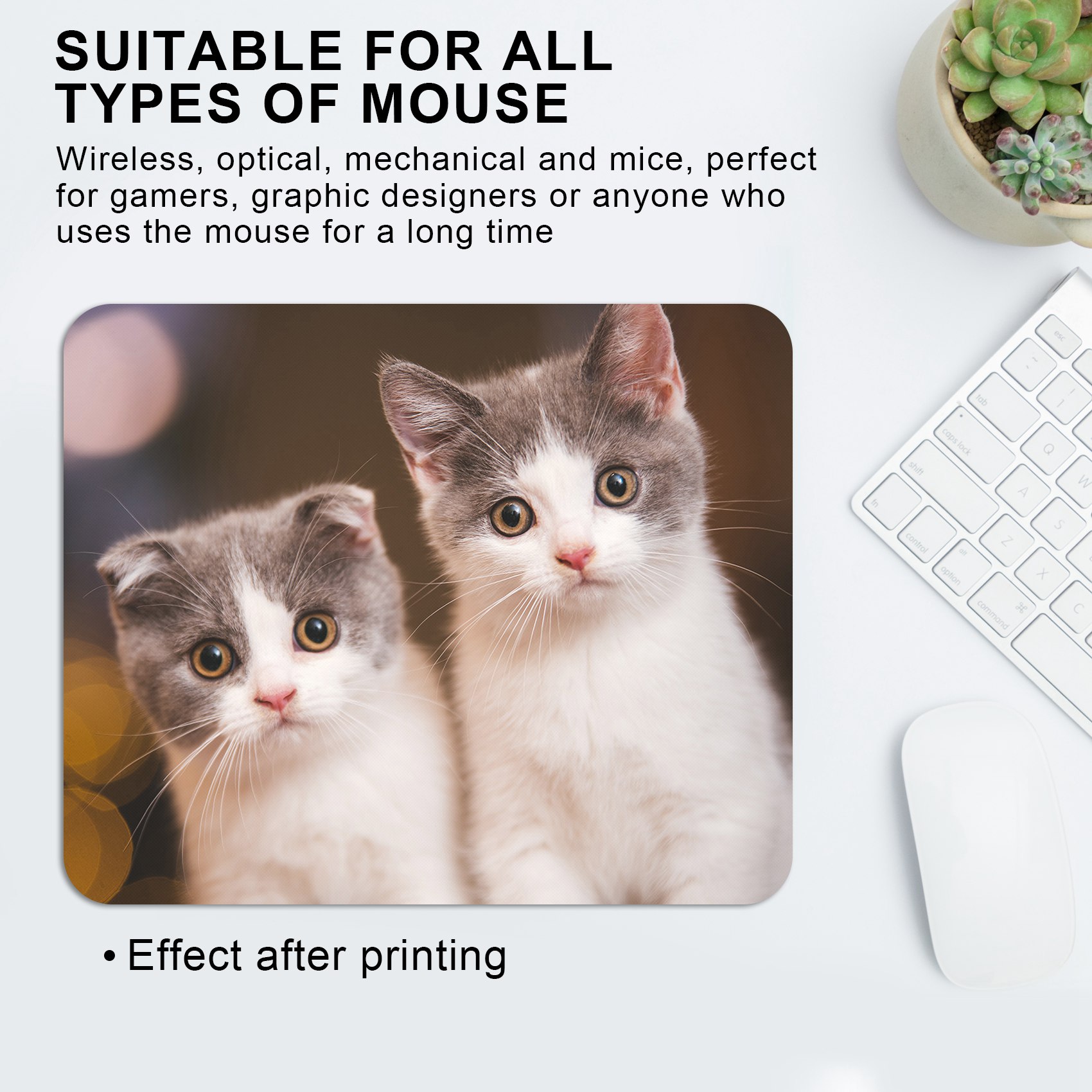 Mouse Pad Blank Sublimation - クラシック-10個入り 無地マウスパッド 昇華転写 熱プレス印刷 クラフト用