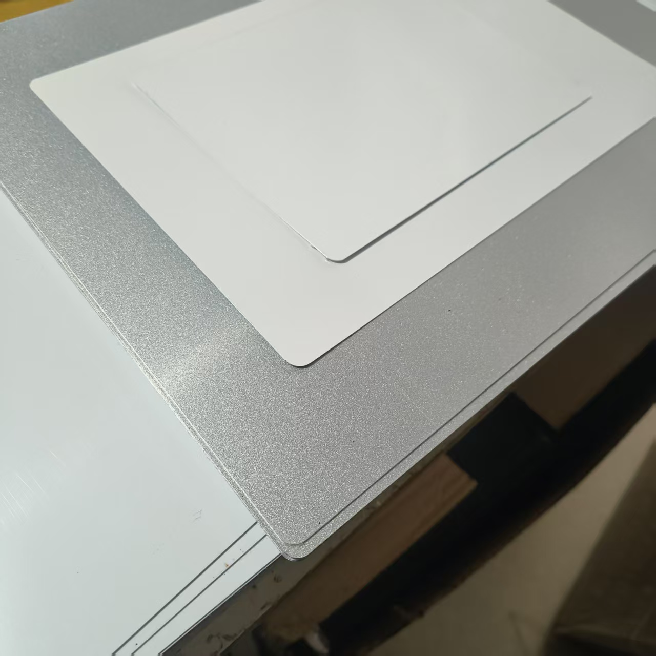 Coaster Sublimation Blank - 10 枚の昇華ブランクアルミニウムプレート、角丸、厚さ 0.5 ミリメートル、200x300 ミリメートル、昇華インク転写 DIY