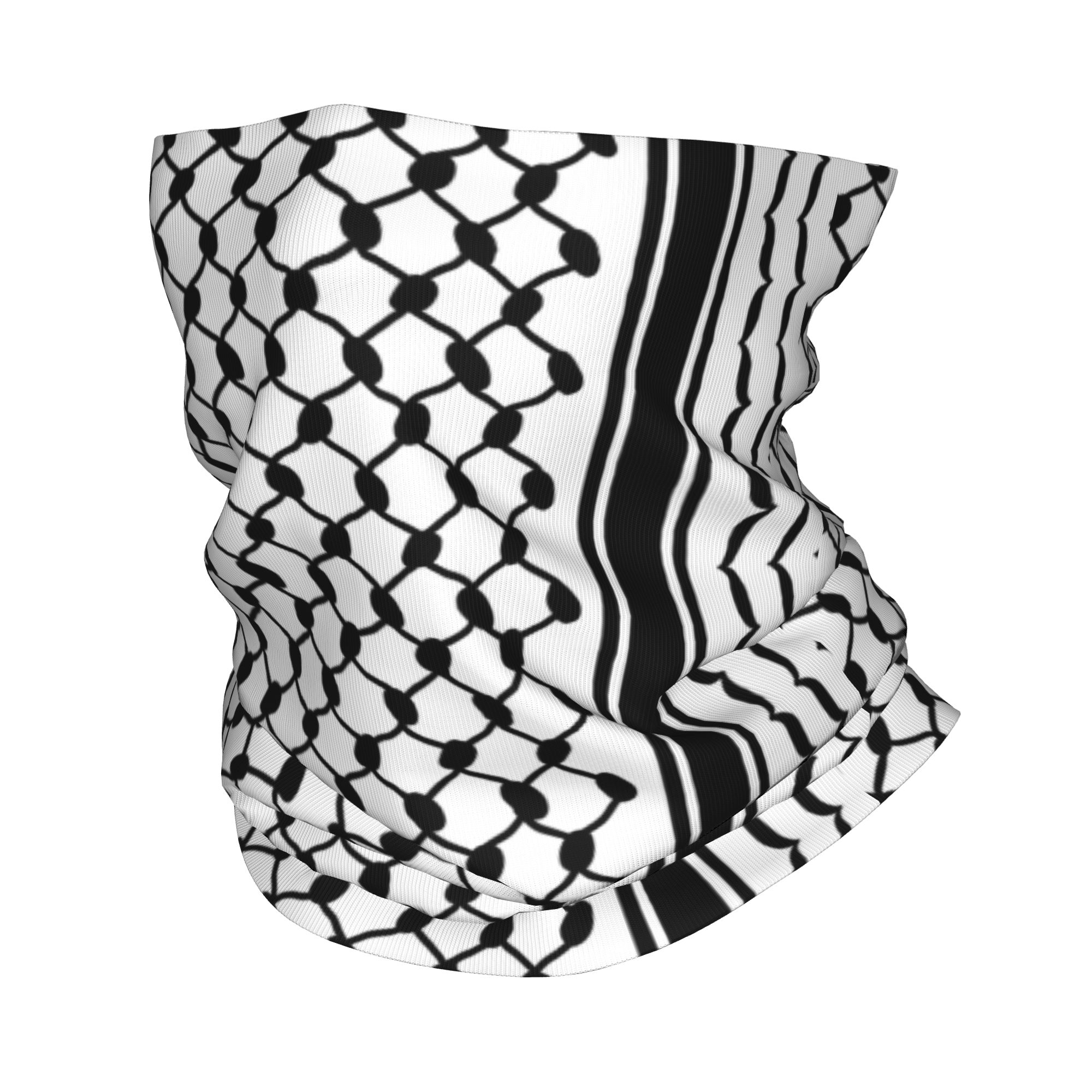 Bandana Blank White - シェマグ バンダナ ネックゲイター 防風 フェイススカーフ カバー