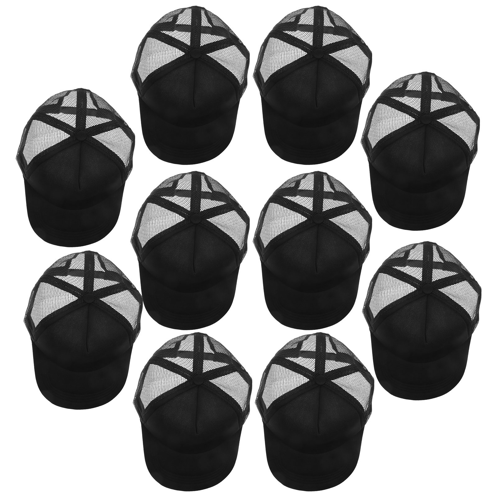 Hat Sublimation Blank - 10 個メッシュ野球帽昇華ブランク帽子通気性軽量 DIY 熱転写アウトドア活動用