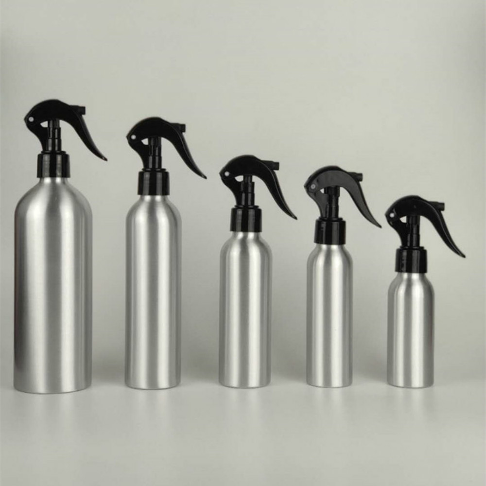 Water Bottle Blank - 空のアルミニウム噴霧器,スプレーボトル,ネブライザー,スプレー,ファインミスト,詰め替え可能な水ボトル,30ml,50ml,100ml,150ml,250ml