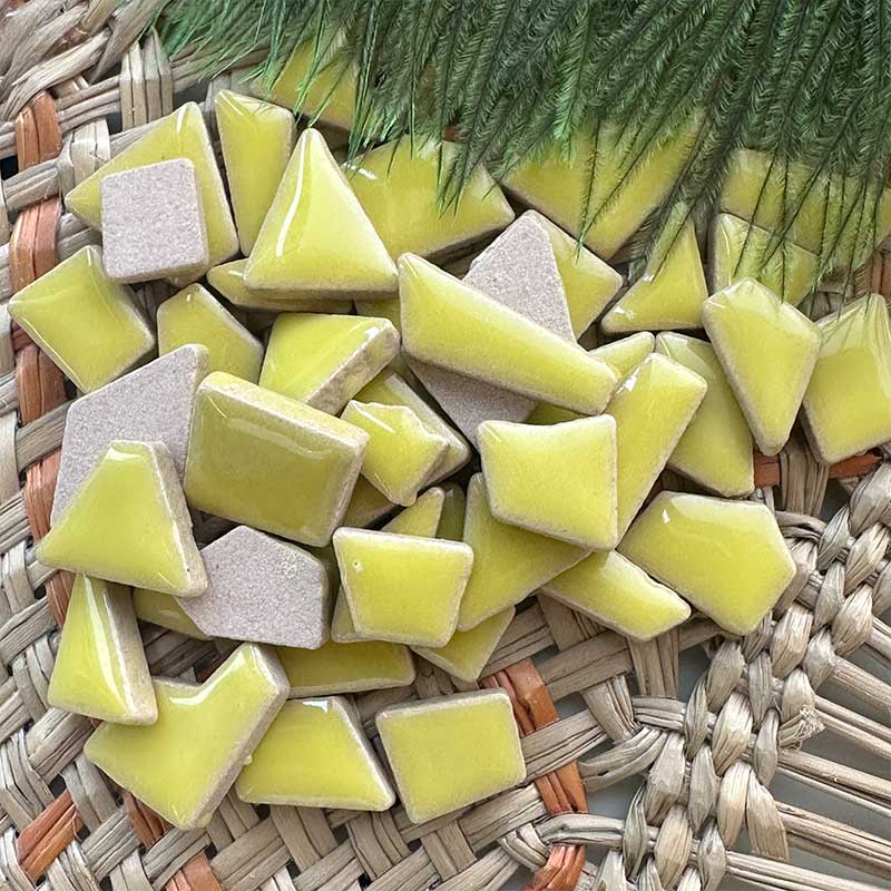 100 グラム磁器モザイクタイル DIY クラフトセラミック - Ceramic Tile Blank のレビューと価格