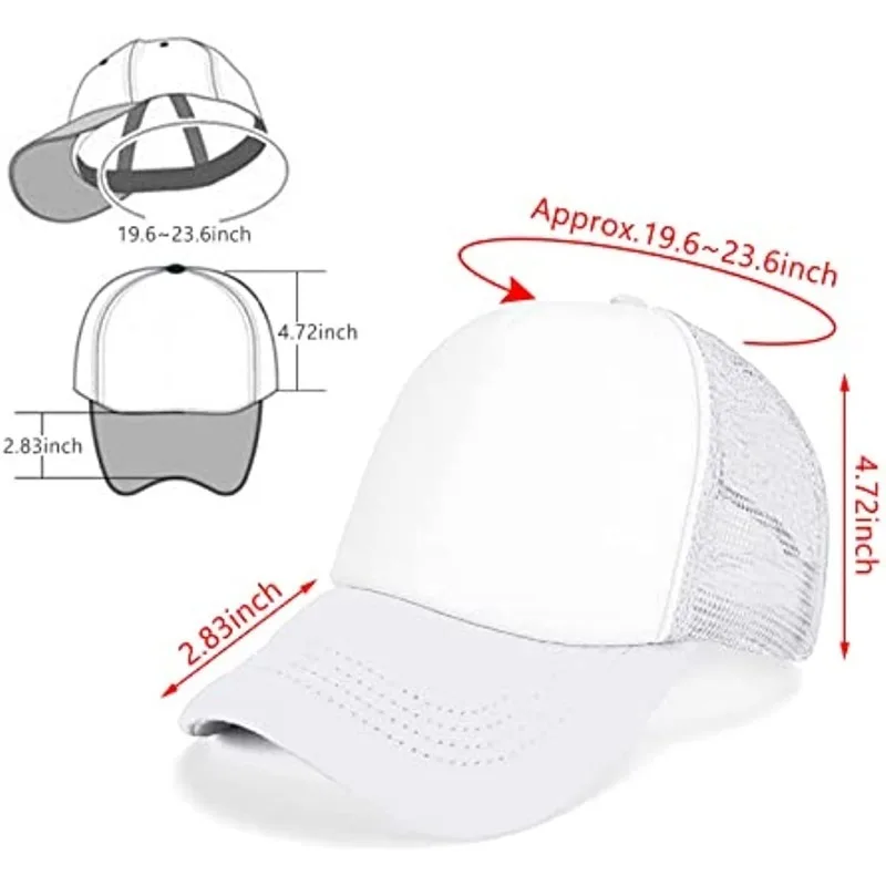 2個/ロット サブリメーション用無地キャップ 男女兼用 大人 - Hat Sublimation Blank のレビューと価格