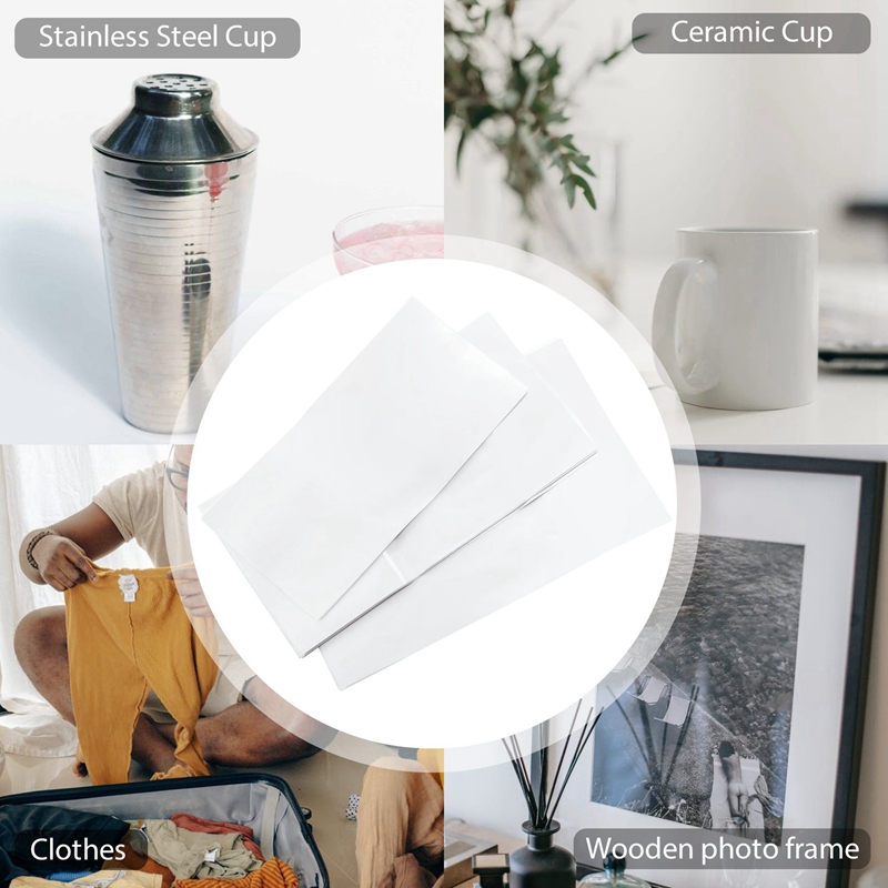 30枚入り昇華型シュリンクフィルム、3サイズの熱転写シュリン - Sublimation Mug White のレビューと価格