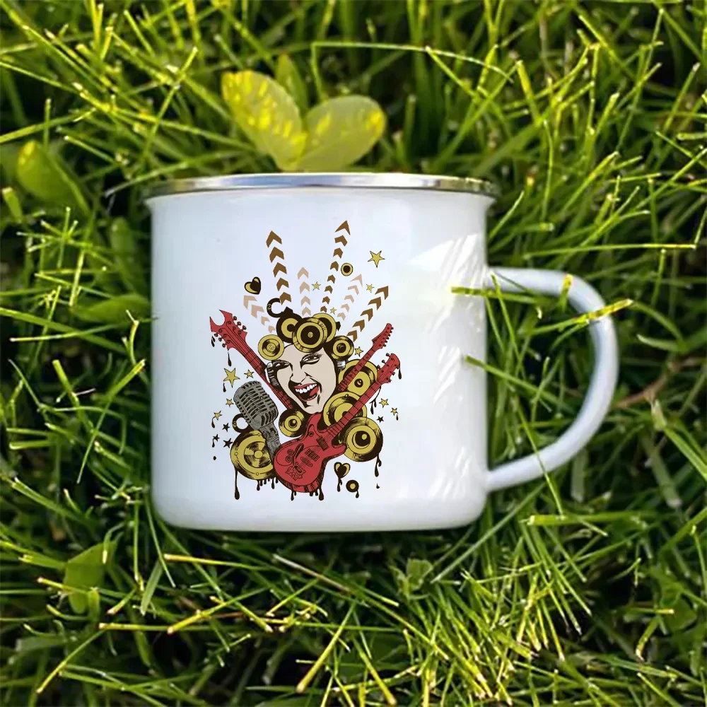 ホワイトメタルマグ,ロックシンガーエナメルカップ,昇華型コー - Sublimation Mug White のレビューと価格