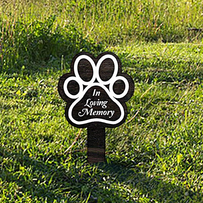 豚の庭のための犬のグレイブマーカーイワシの装飾、ペットの光沢 - Yard Sign Blank のレビューと価格