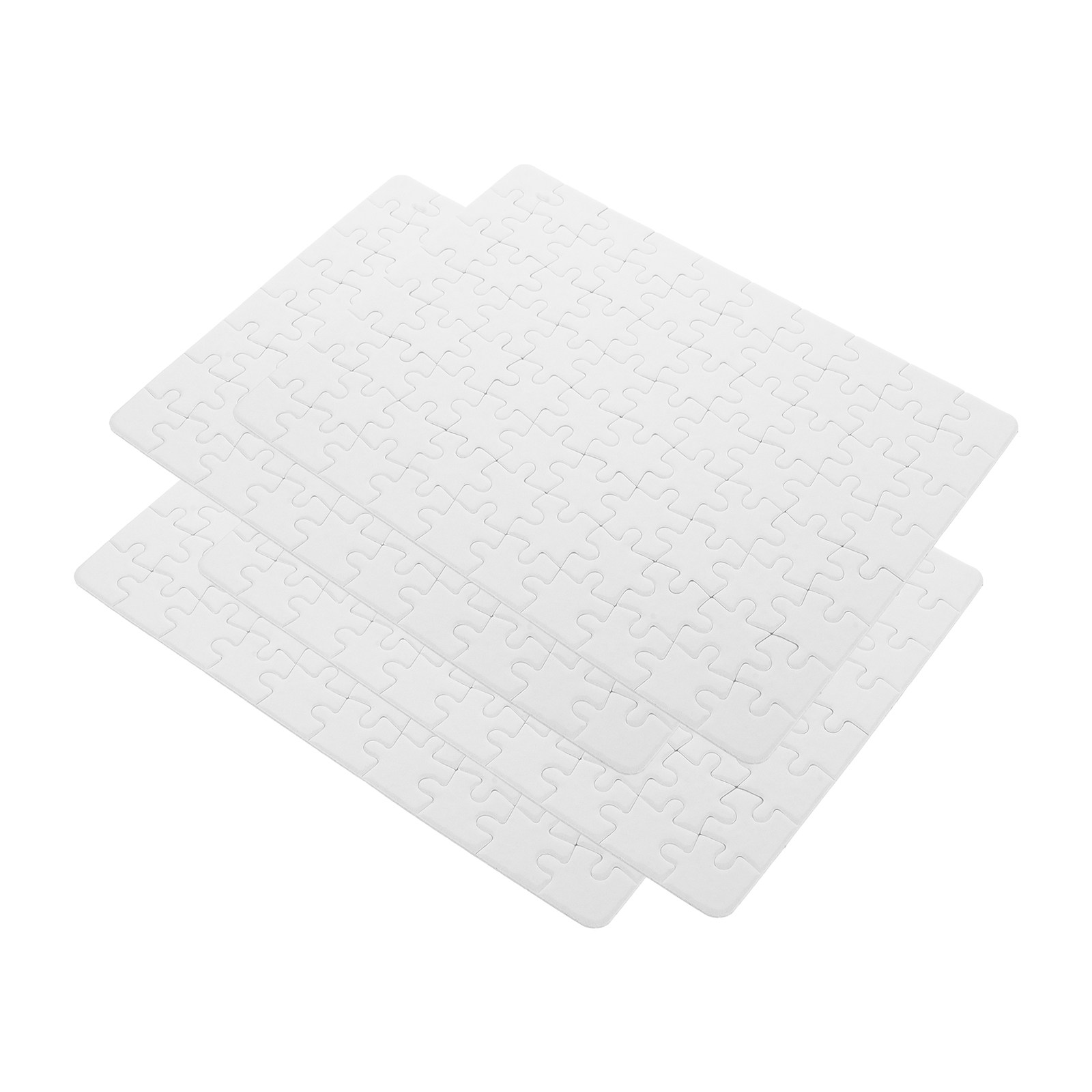 4枚の白いジグソーパズルブランク、ブランクパズルボード、DI - Puzzle Blank White のレビューと価格