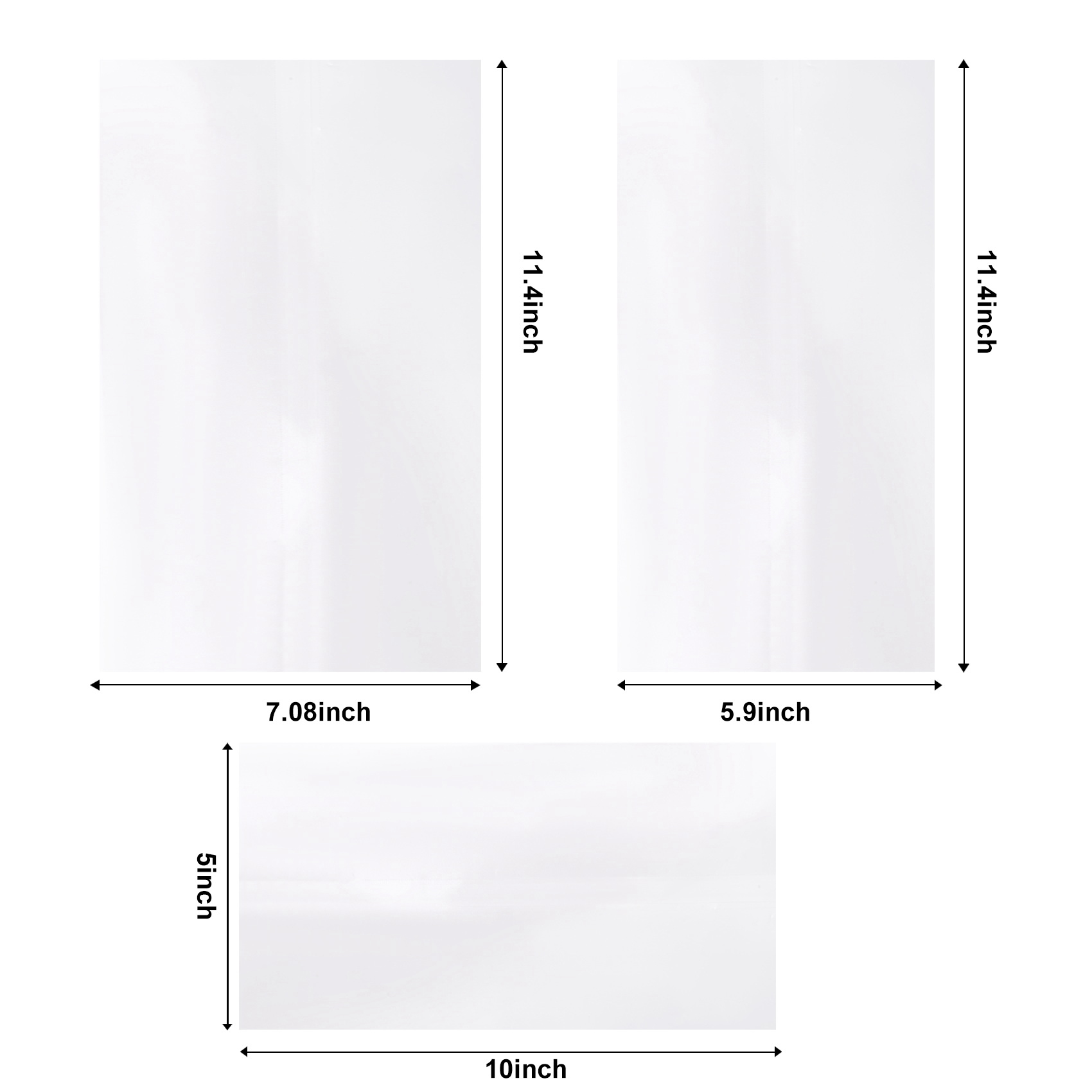 B03C-30 個昇華シュリンク包装フィルム、3 サイズの熱 - Sublimation Mug White のレビューと価格