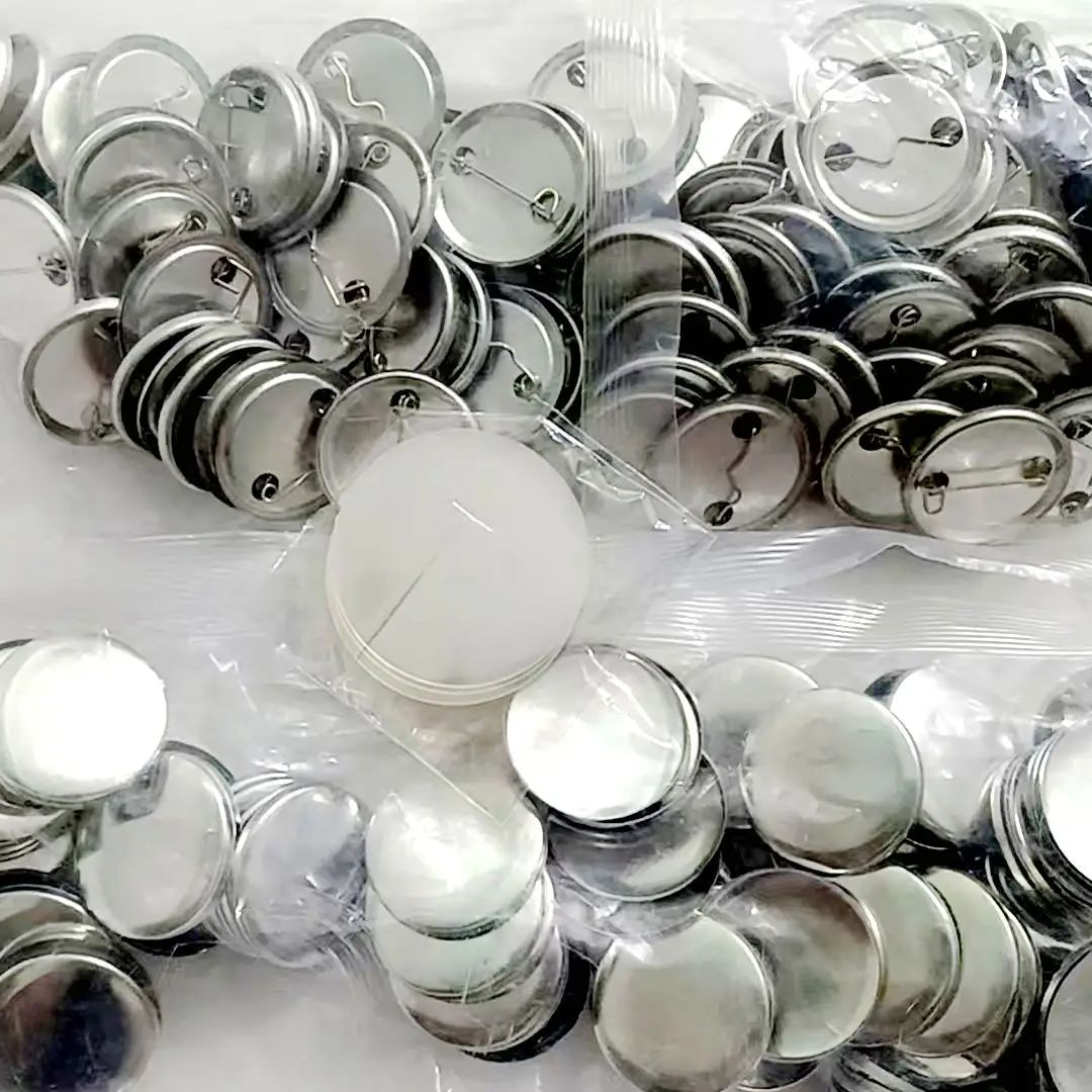 1000個入り 25mm/32mm/37mm メタルバック  - Button Badge Blank のレビューと価格