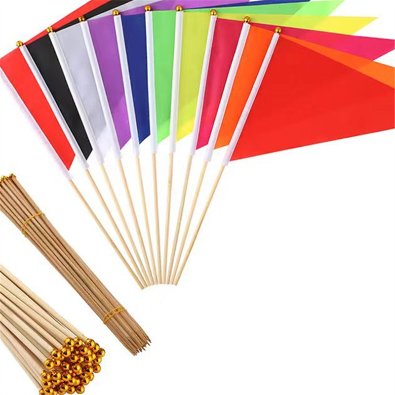 10 個の小さな庭の庭のマーキング用品カラフルな三角形の芝生 - Yard Sign Blank のレビューと価格