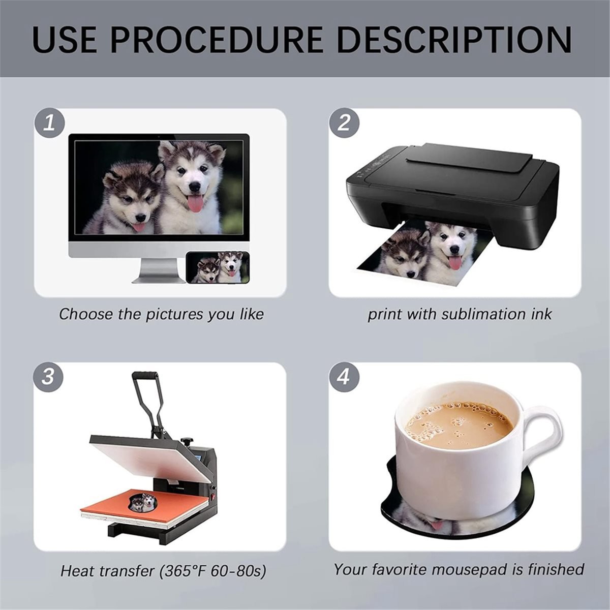 予算に優しい大量昇華型コースター - 300枚入り DIY円 - Coaster Sublimation Blank のレビューと価格