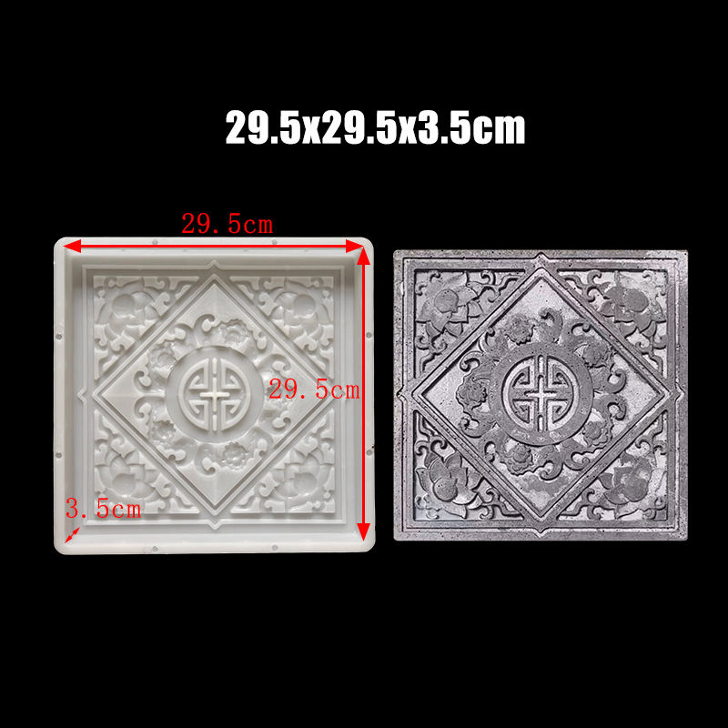 ステップストーンセメント型枠 正方形 中庭舗装レンガ ステッ - Ceramic Tile Blank のレビューと価格