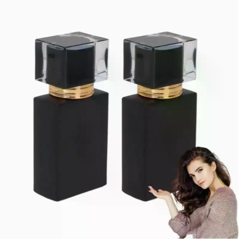30/50 ミリリットル明るい黒の香水瓶ガラス空のボトルハイ - Water Bottle Blank のレビューと価格