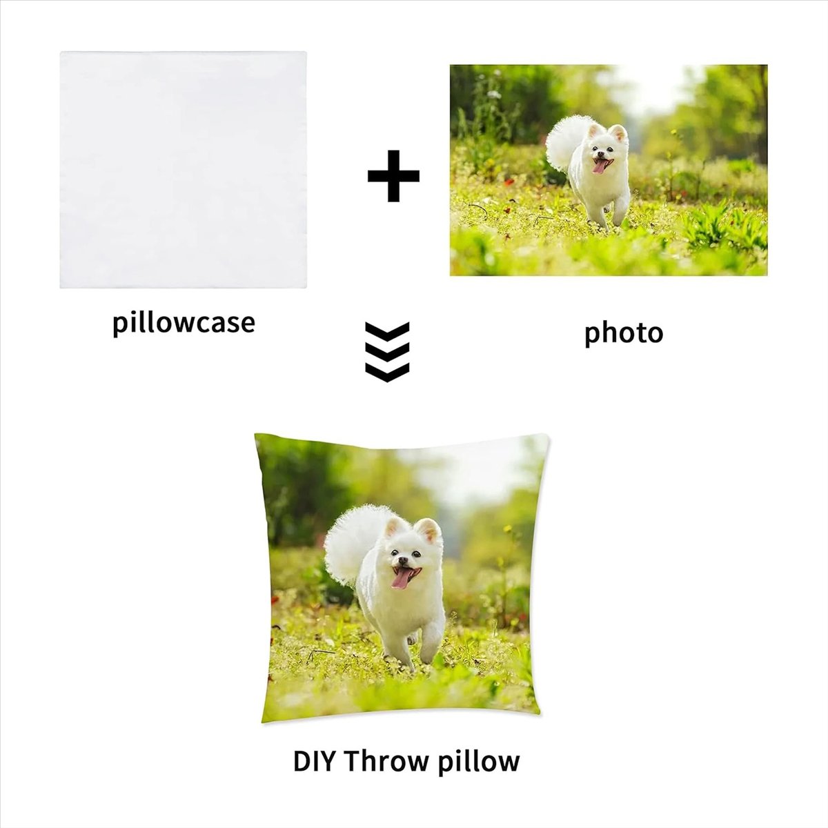 15 個の昇華ブランク枕カバー 16x16 インチ ホワイト - Pillow Cover Sublimation のレビューと価格