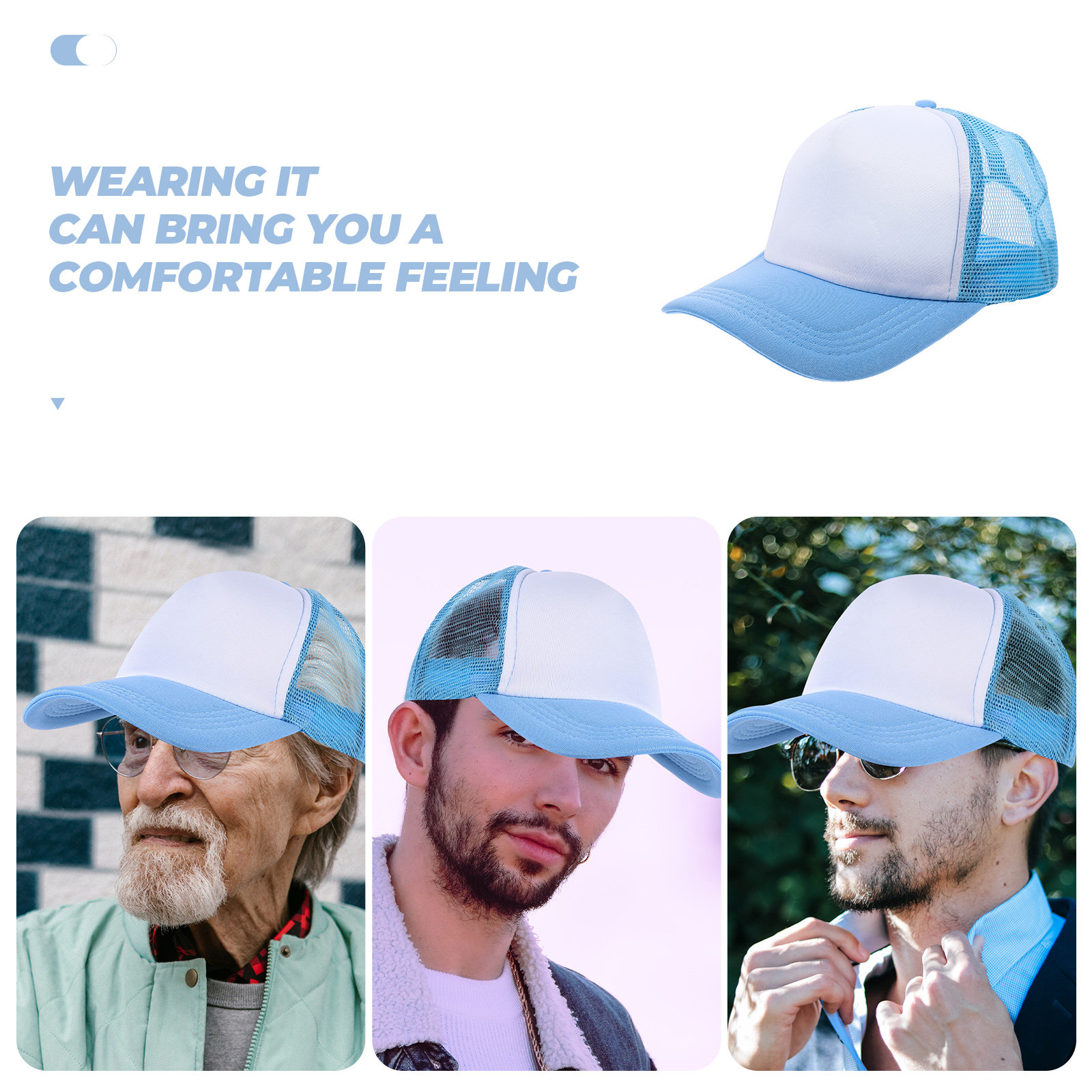 10 個のブランクメッシュ野球帽 DIY 昇華熱転写印刷用ユ - Hat Sublimation Blank のレビューと価格