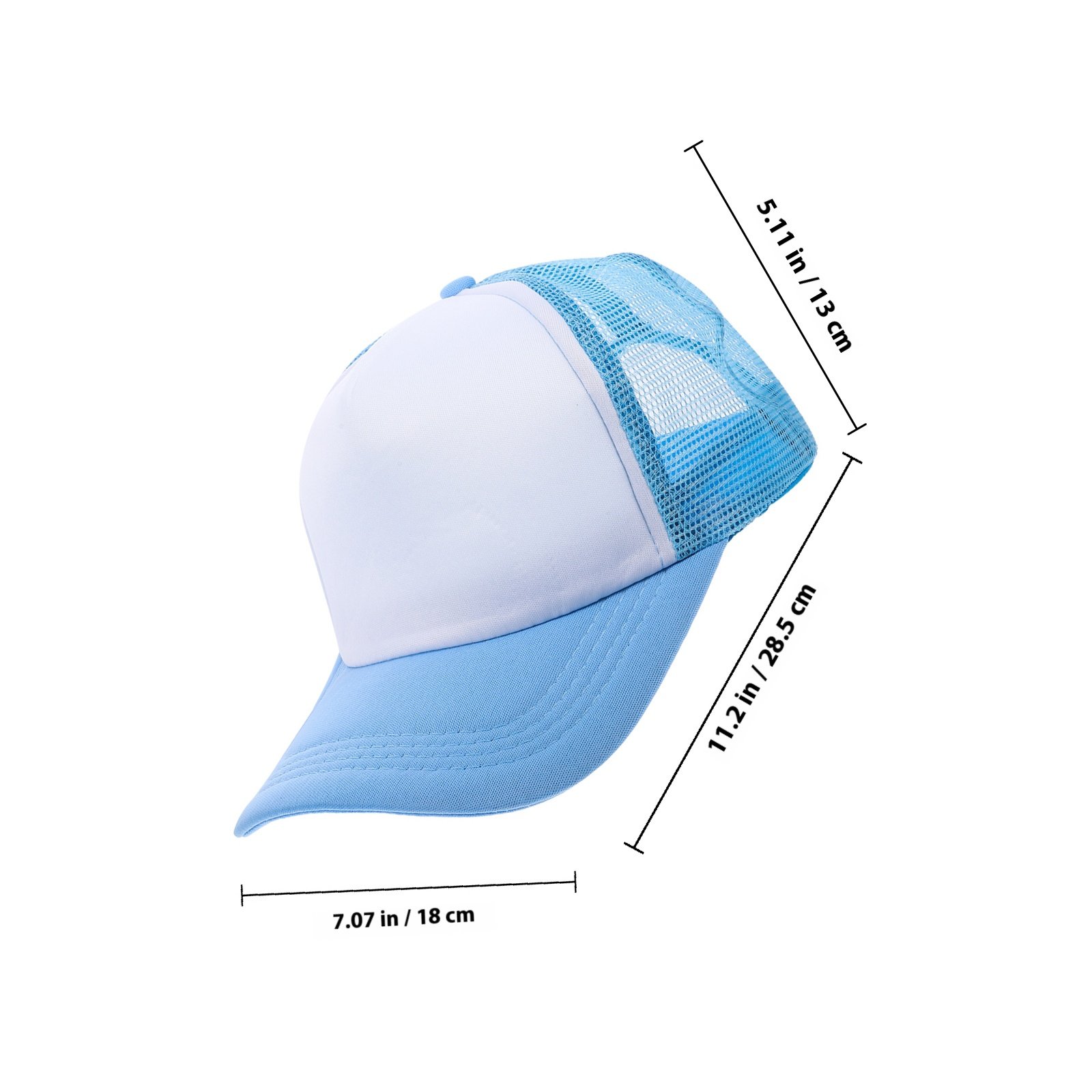 10 個のブランクメッシュ野球帽 DIY 昇華熱転写印刷用ユ - Hat Sublimation Blank のレビューと価格