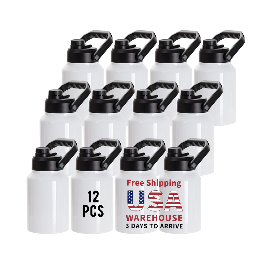 PYD Life USA 送料無料 64オンス 名入れギフト - Water Bottle Blank のレビューと価格