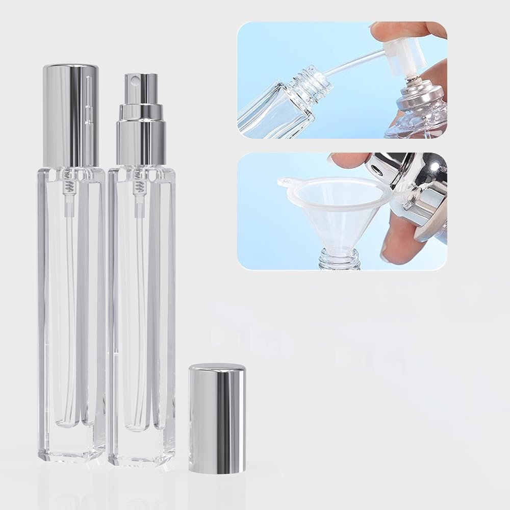 5個入りコロンアトマイザー空ボトル、10MLミニ香水ボトル、 - Water Bottle Blank のレビューと価格