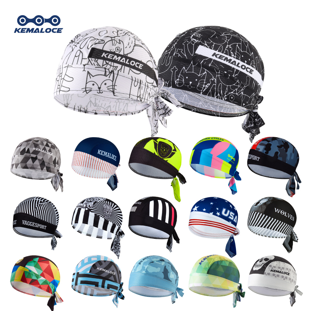 KAMALOCE UV 保護サイクリングキャップチーム男性夏 - Bandana Blank White のレビューと価格