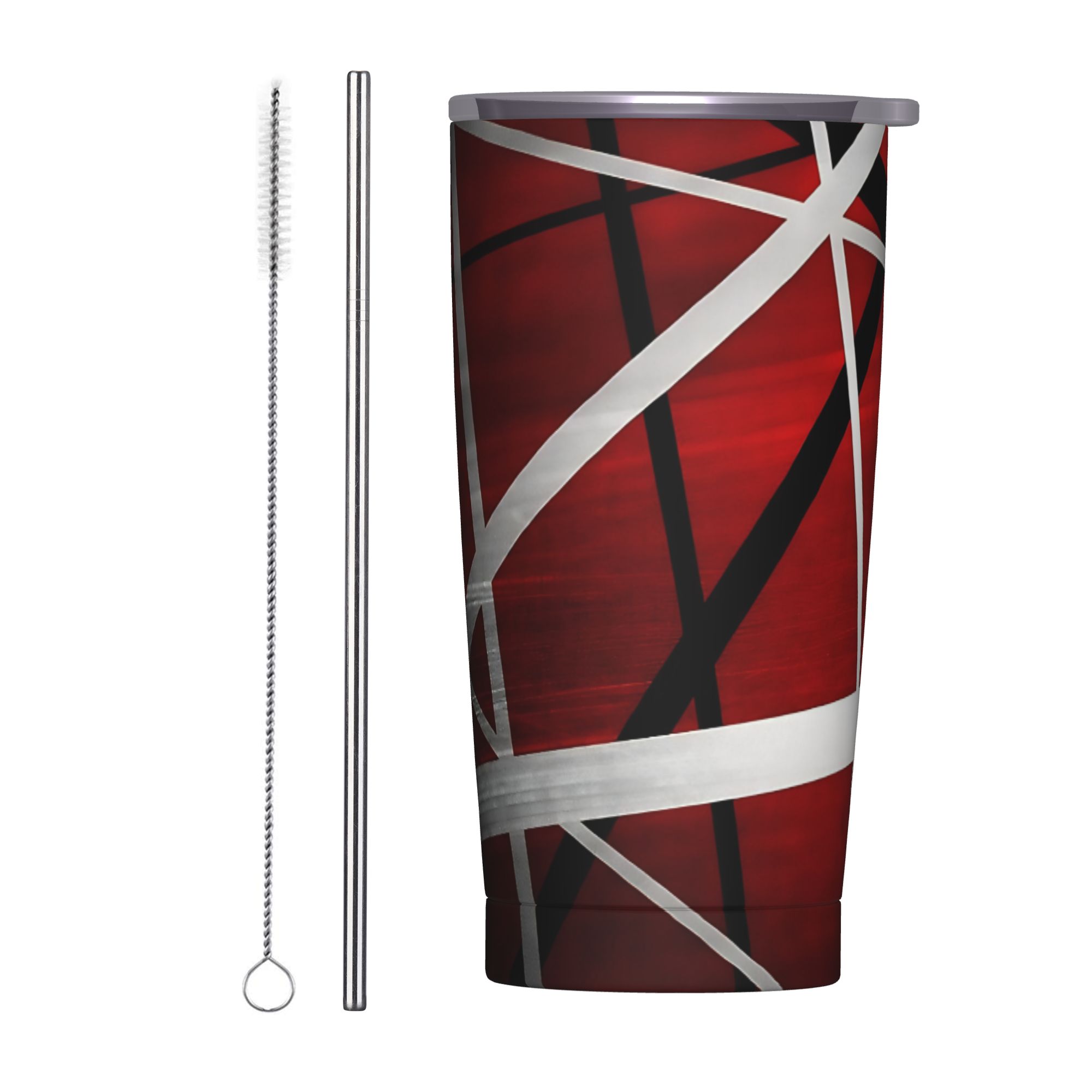 V-Van Halens レッドブラックホワイトタンブラー真 - Tumbler 20Oz White のレビューと価格