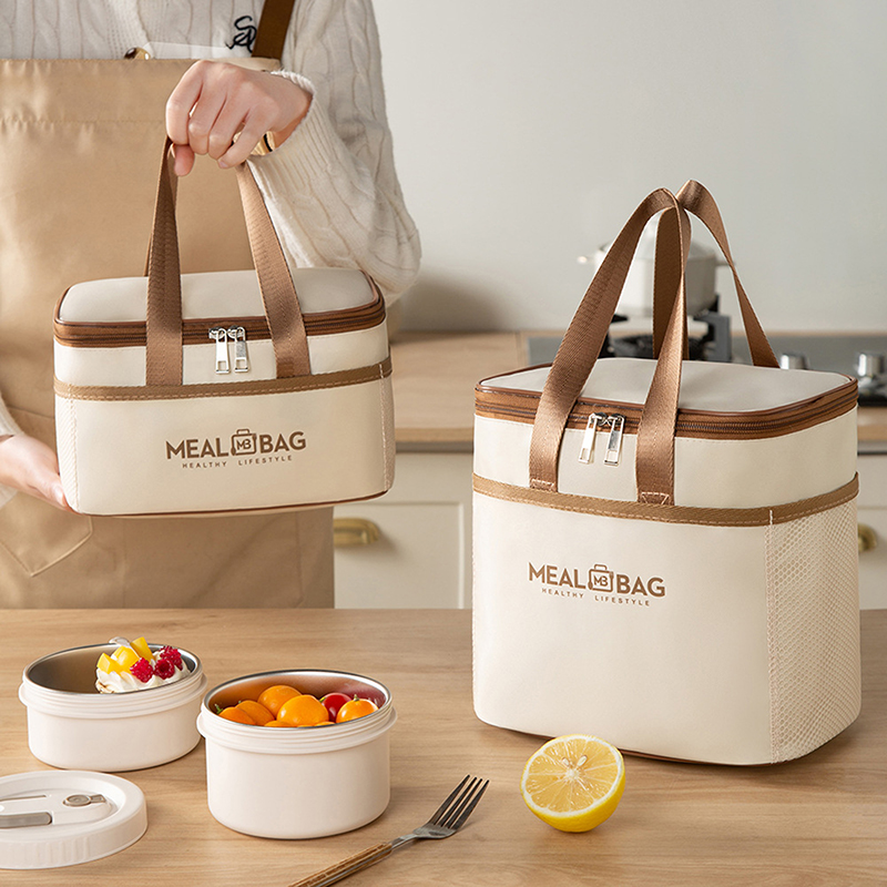 断熱ランチバッグ 大容量 オックスフォード生地とアルミ箔を使 - Tote Bag Sublimation のレビューと価格
