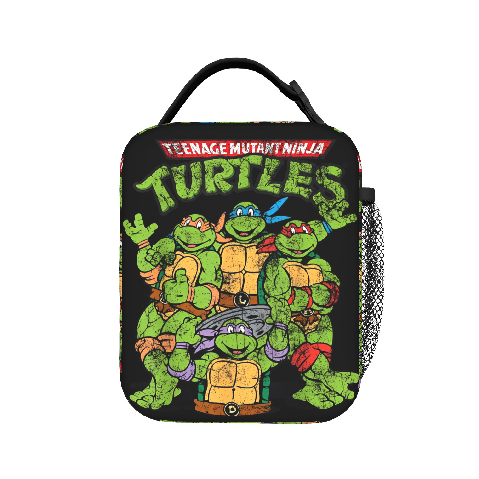 ロゴ TMNT 漫画アニメ 断熱ランチバッグ クーラーバッグ - Tote Bag Sublimation のレビューと価格