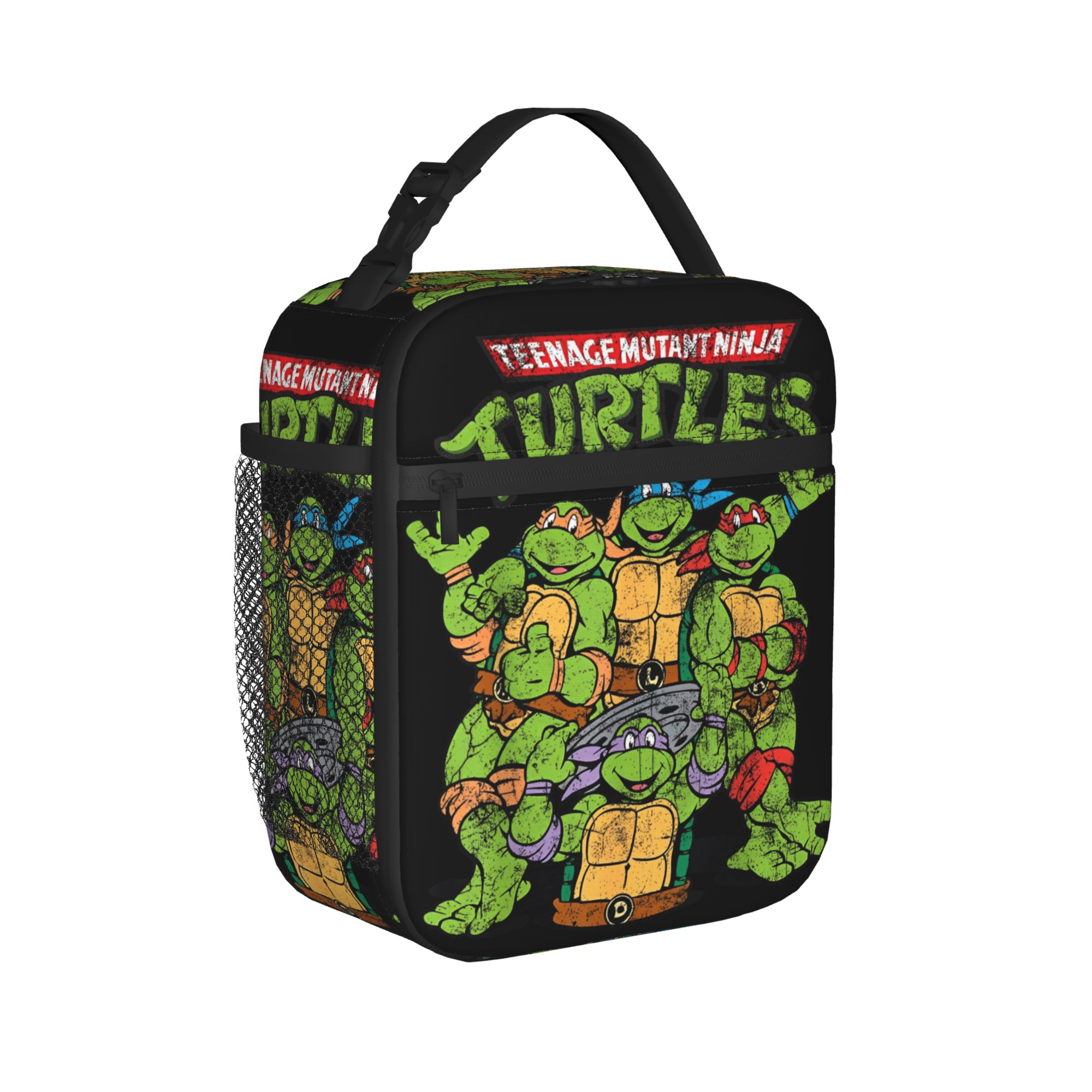 ロゴ TMNT 漫画アニメ 断熱ランチバッグ クーラーバッグ - Tote Bag Sublimation のレビューと価格