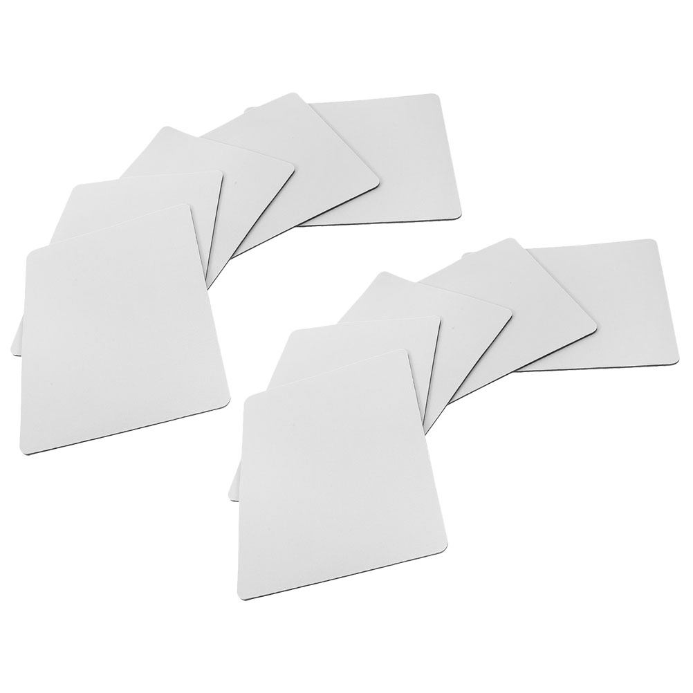 10枚入り 大型ゴム底布製マウスパッド 無地 昇華転写印刷用 - Mouse Pad Blank Sublimation のレビューと価格