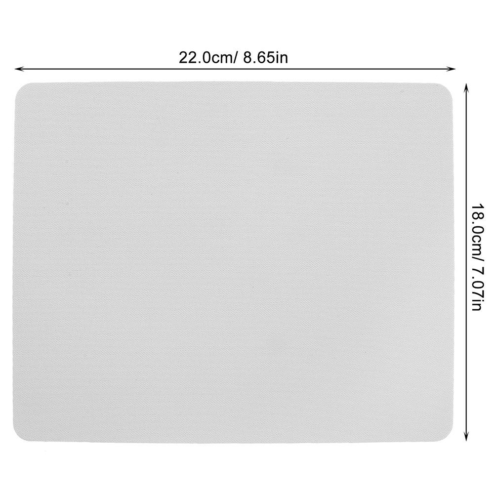 10枚入り 大型ゴム底布製マウスパッド 無地 昇華転写印刷用 - Mouse Pad Blank Sublimation のレビューと価格