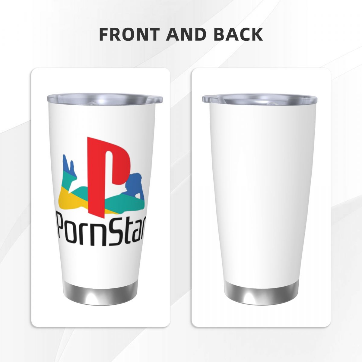 PSプロンスター ホワイト ステンレススチール タンブラー  - Tumbler 20Oz White のレビューと価格