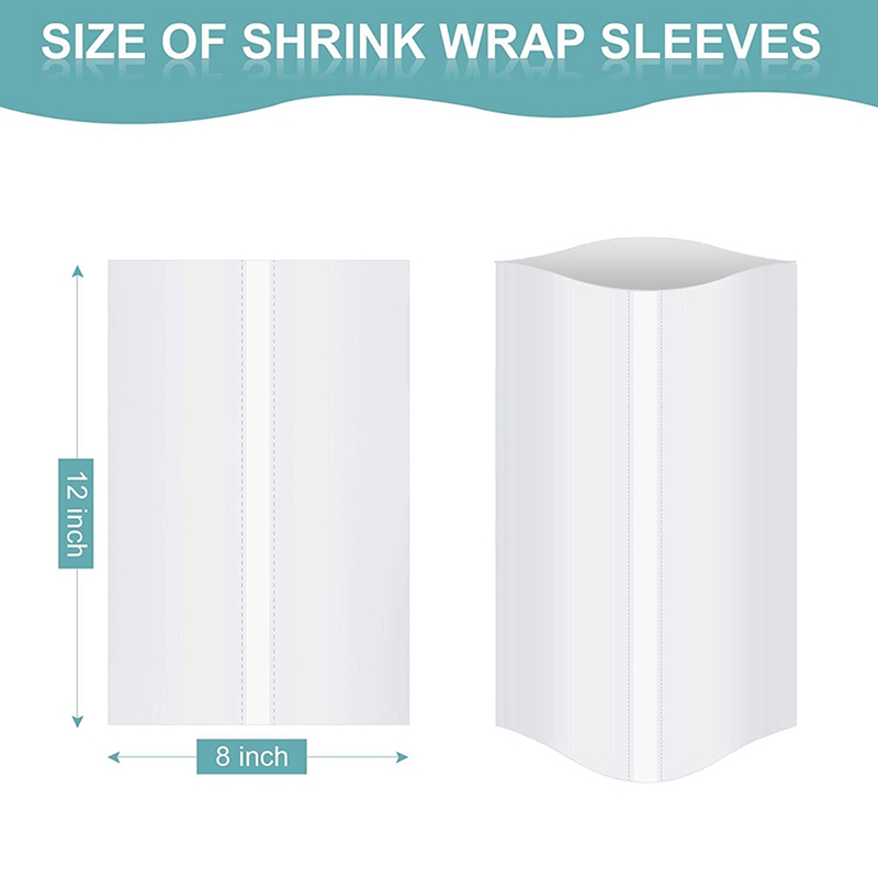 8X12 インチ昇華型シュリンク ラップ スリーブ、60 個 - Sublimation Mug White のレビューと価格