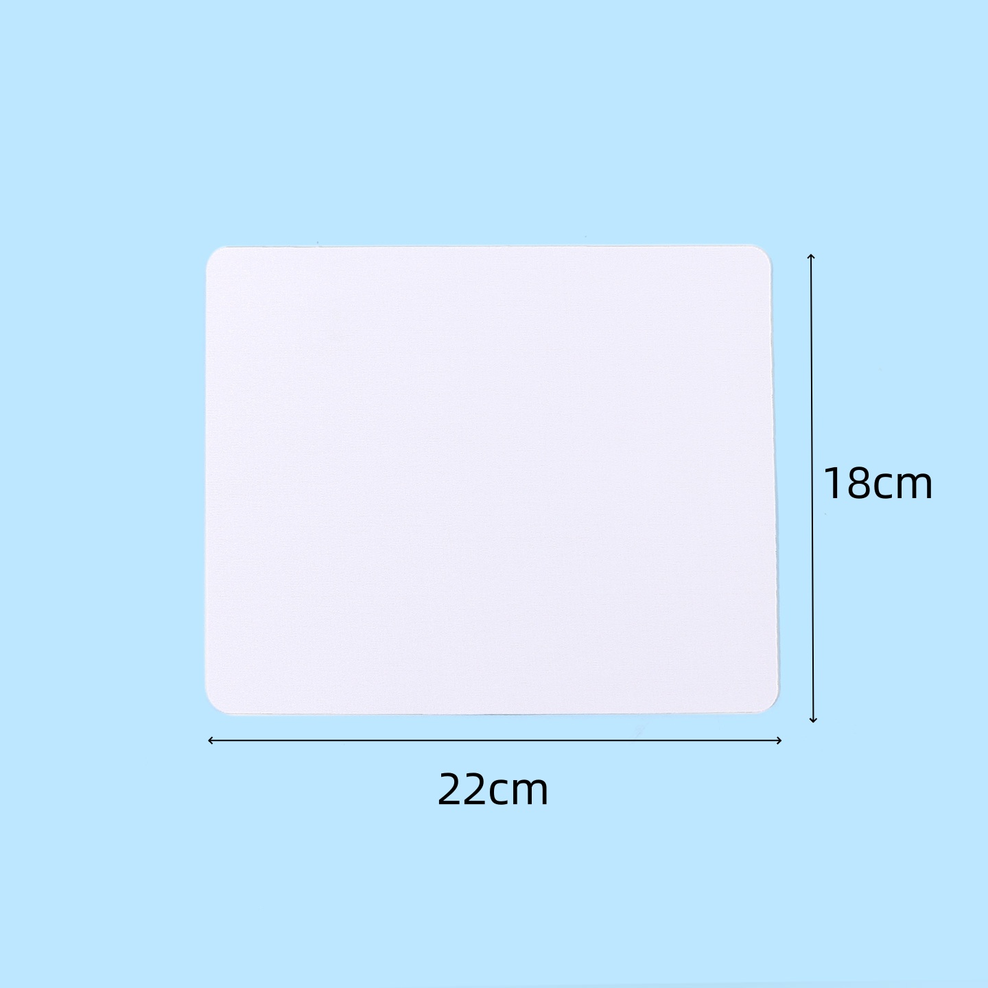 20 ピース/ロット 22*18 センチメートルブランク昇華 - Mouse Pad Blank Sublimation のレビューと価格