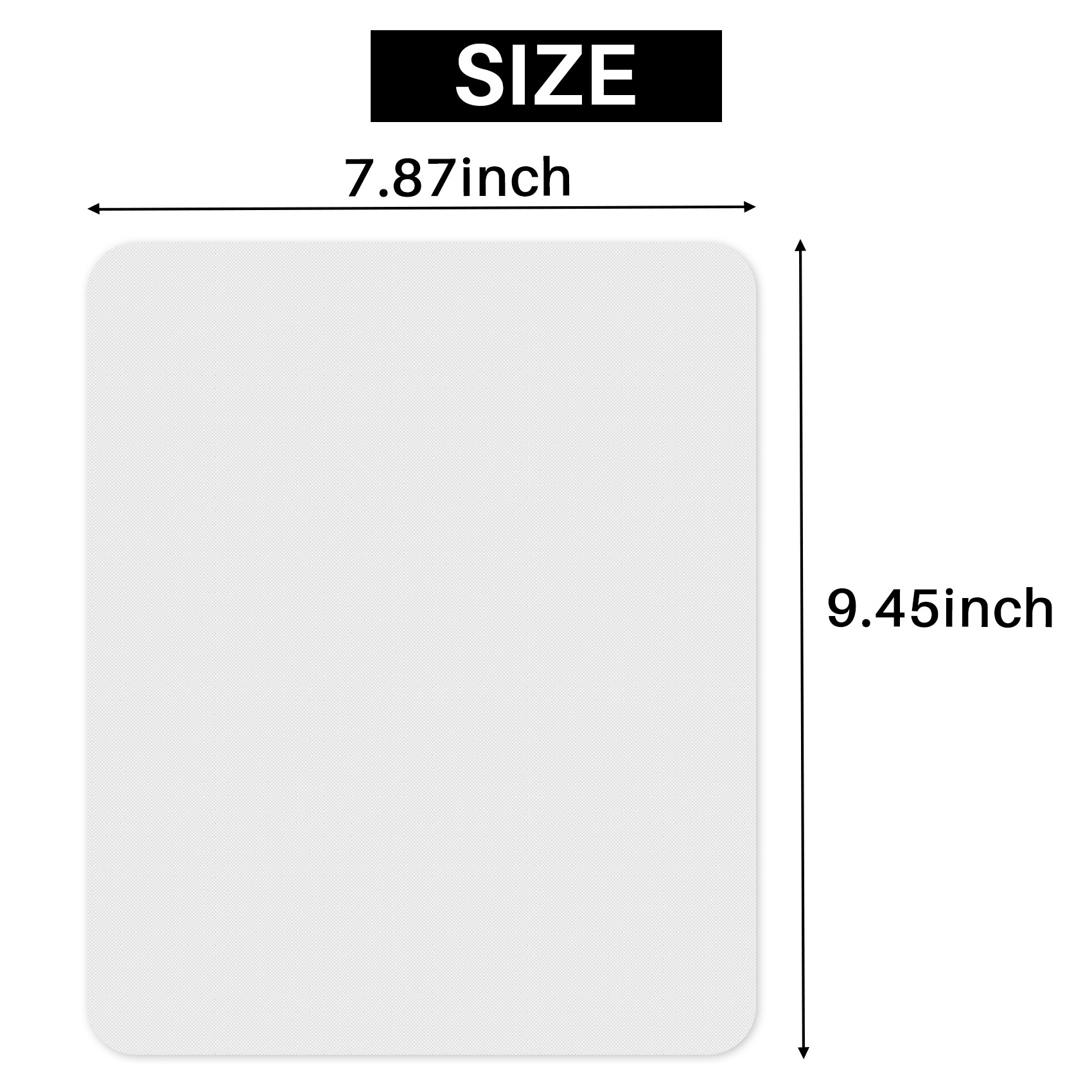 昇華転写熱プレス印刷工芸用の10個入りブランクマウスパッド - Mouse Pad Blank Sublimation のレビューと価格